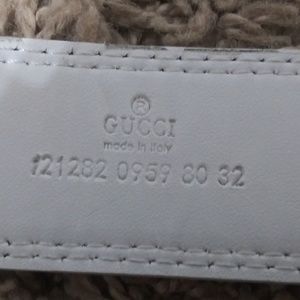 Gucci belt